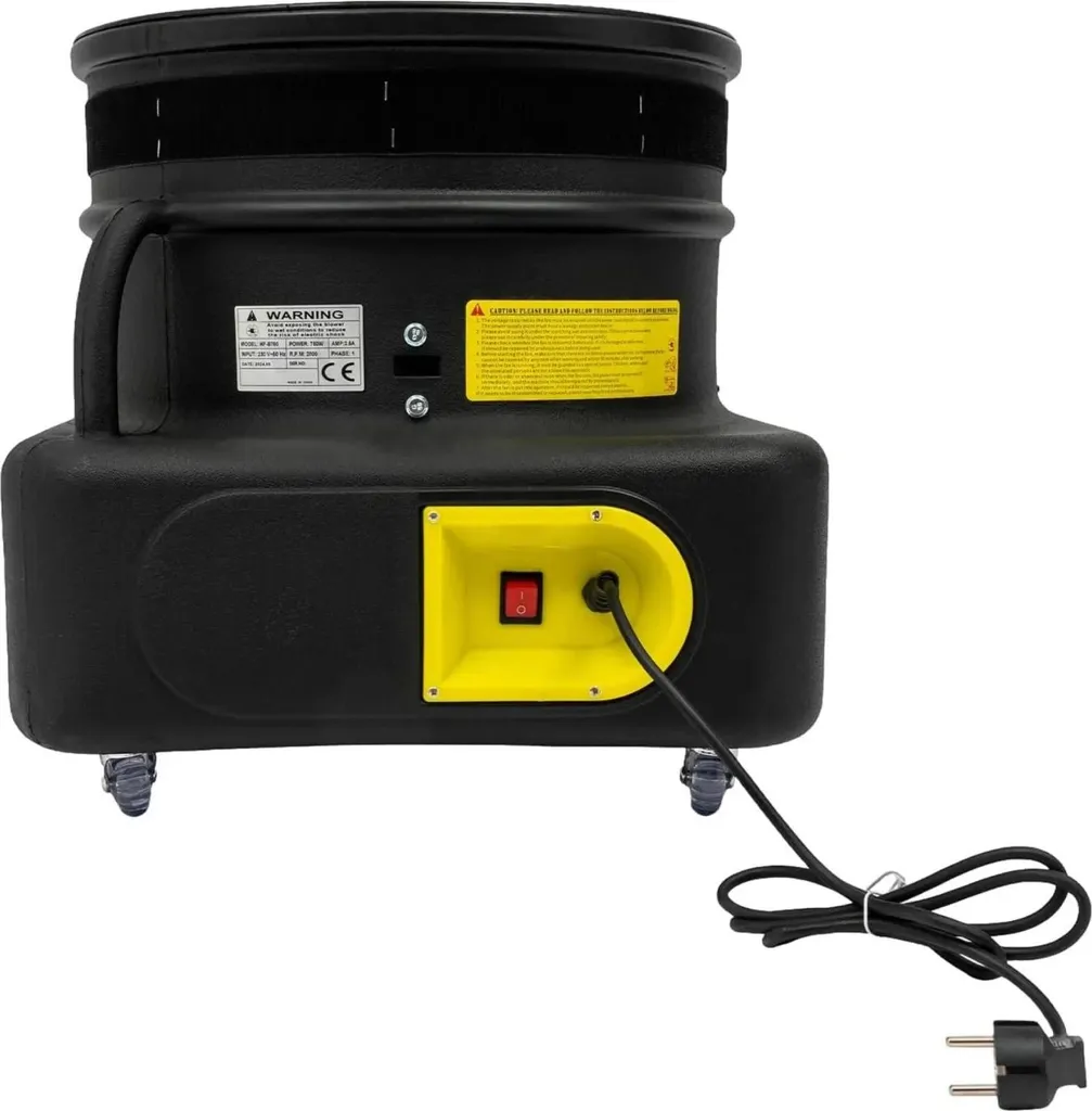 Souffleur pour Structure Gonflable 7m Jaune - Ventilateur Mobile Pro - 2