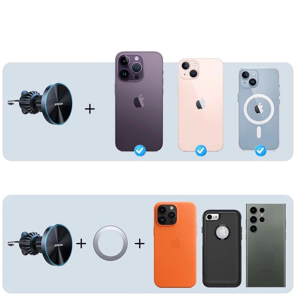 Joyroom Magnetischer Telefonhalter, kabelloses Laden, 15 W, Produktbild 12