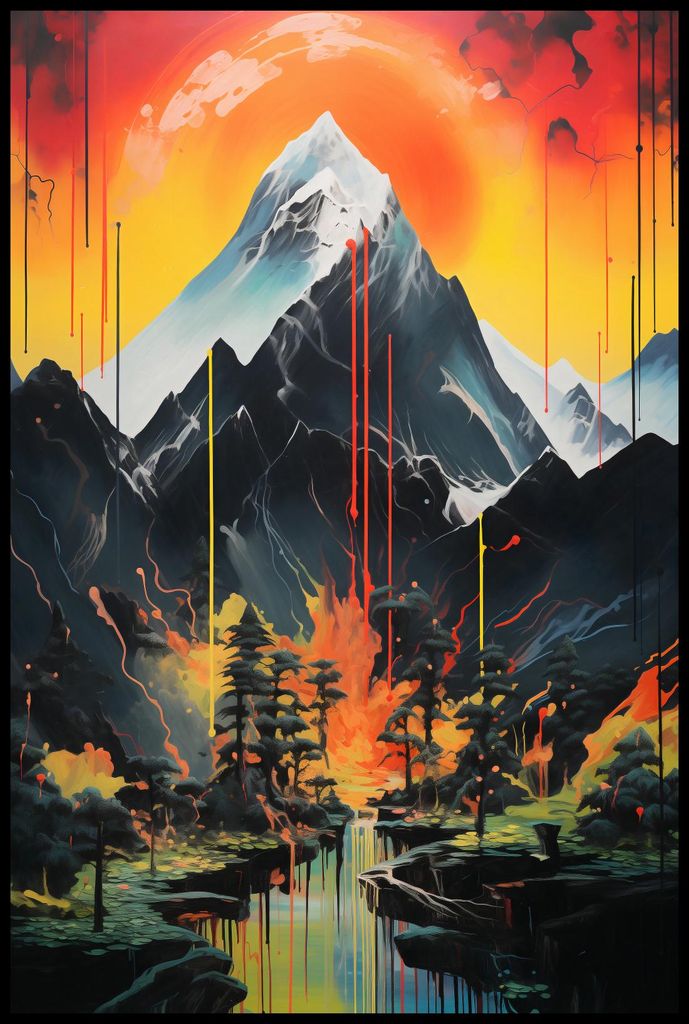 Plakat 61x91,5cm Bergalchemie