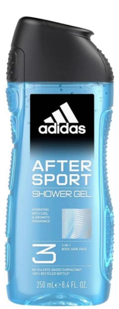 Adidas Duschgel & Shampoo für Männer – After Sport 250 ml