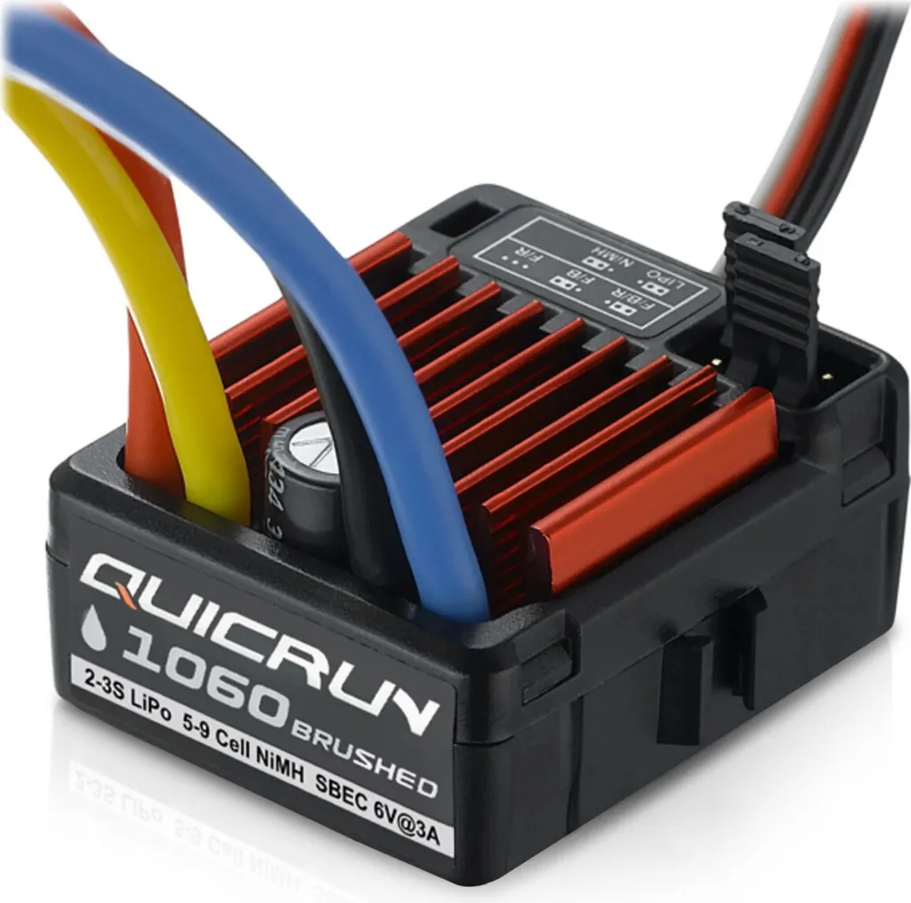 Variateur RC 1/10 idéal pour Crawler et Tout-terrain Hobbywing 60A