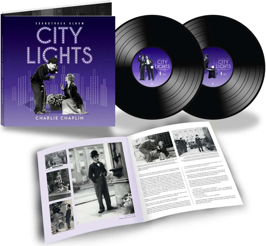 Musique Film Chaplin Vinyle pour Collectionneur de Cinéma Classique 180g