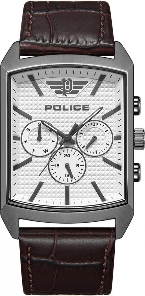 Police Armbanduhr Herrenuhr Lederarmband PEWJF2204802