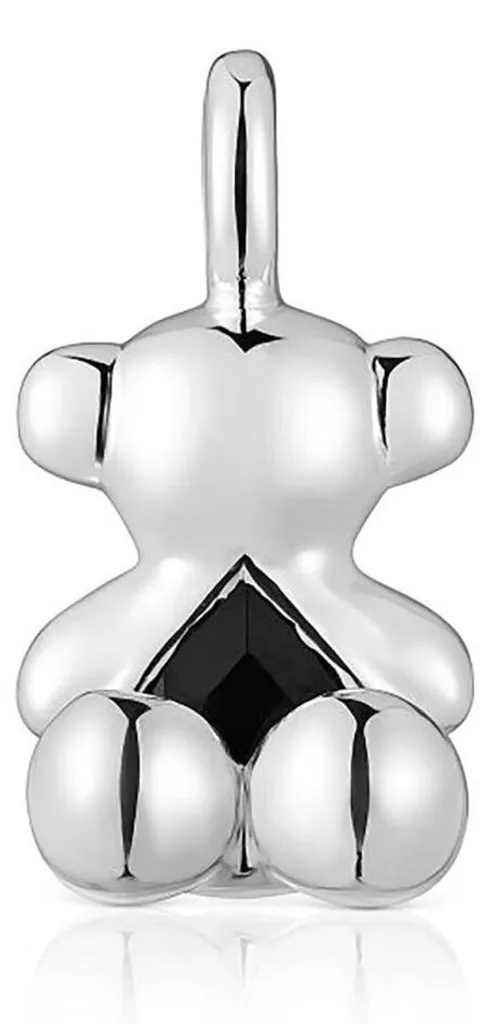 Pendentif Bold Bear Onyx en Argent 1004023700 - Bijou Iconique Femme