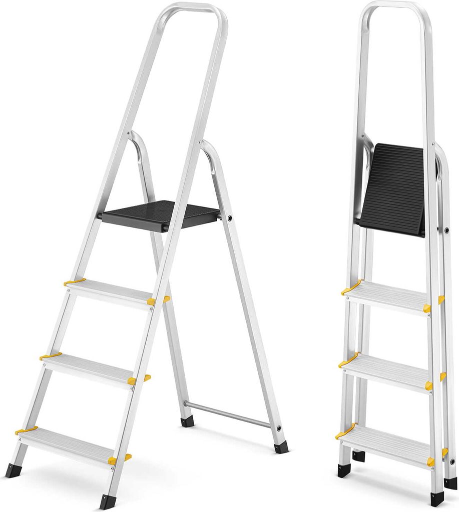 Drabina aluminiowa domowa jednostronna profesjonalna HIGHER Zdjęcie produktu 