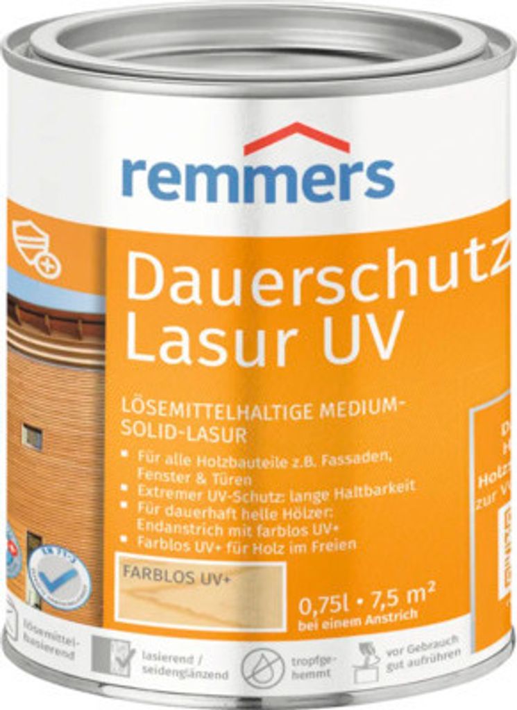 Remmers UV bezbarwna trwała lazura ochronna 750 ml Zdjęcie produktu 