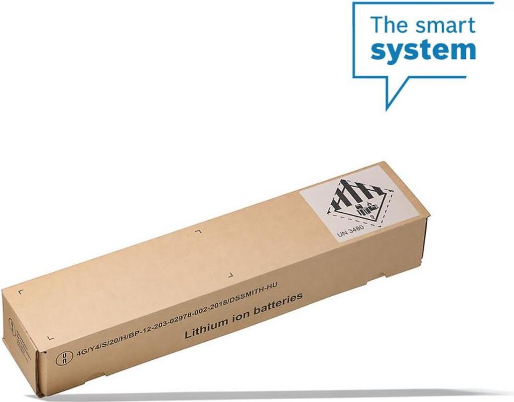 Bosch Transportverpackung PowerTube 625 - sichere, ADR-konforme Akkubox für d...