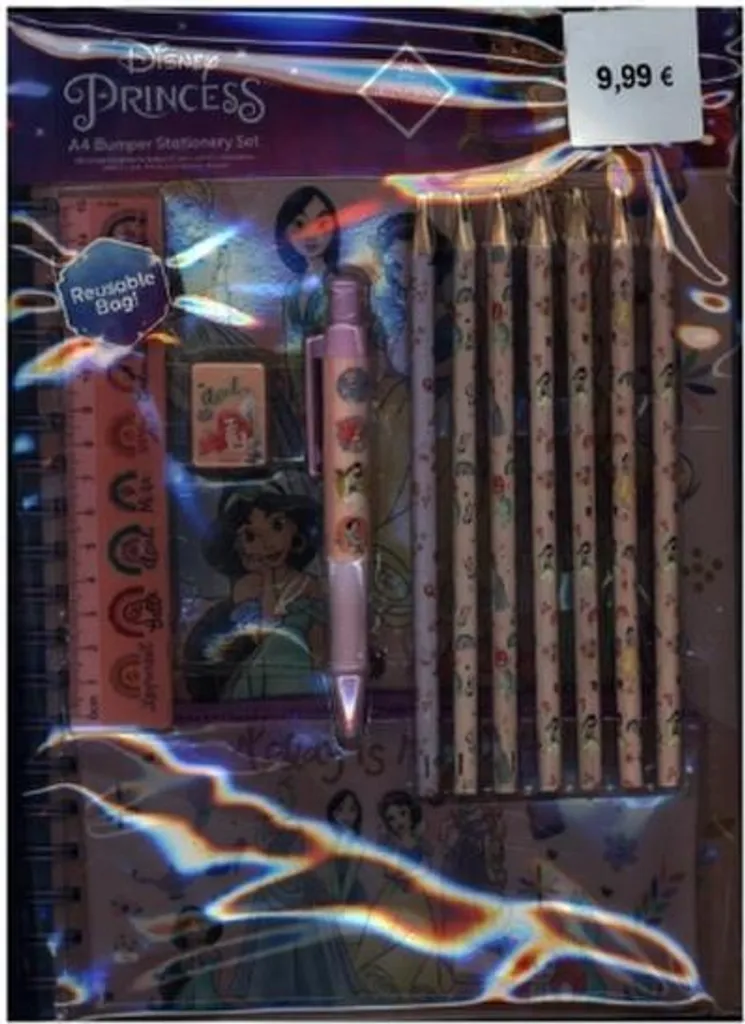 Kit Scolaire Princesse Disney : Fini les Fournitures Perdues à l'Ecole