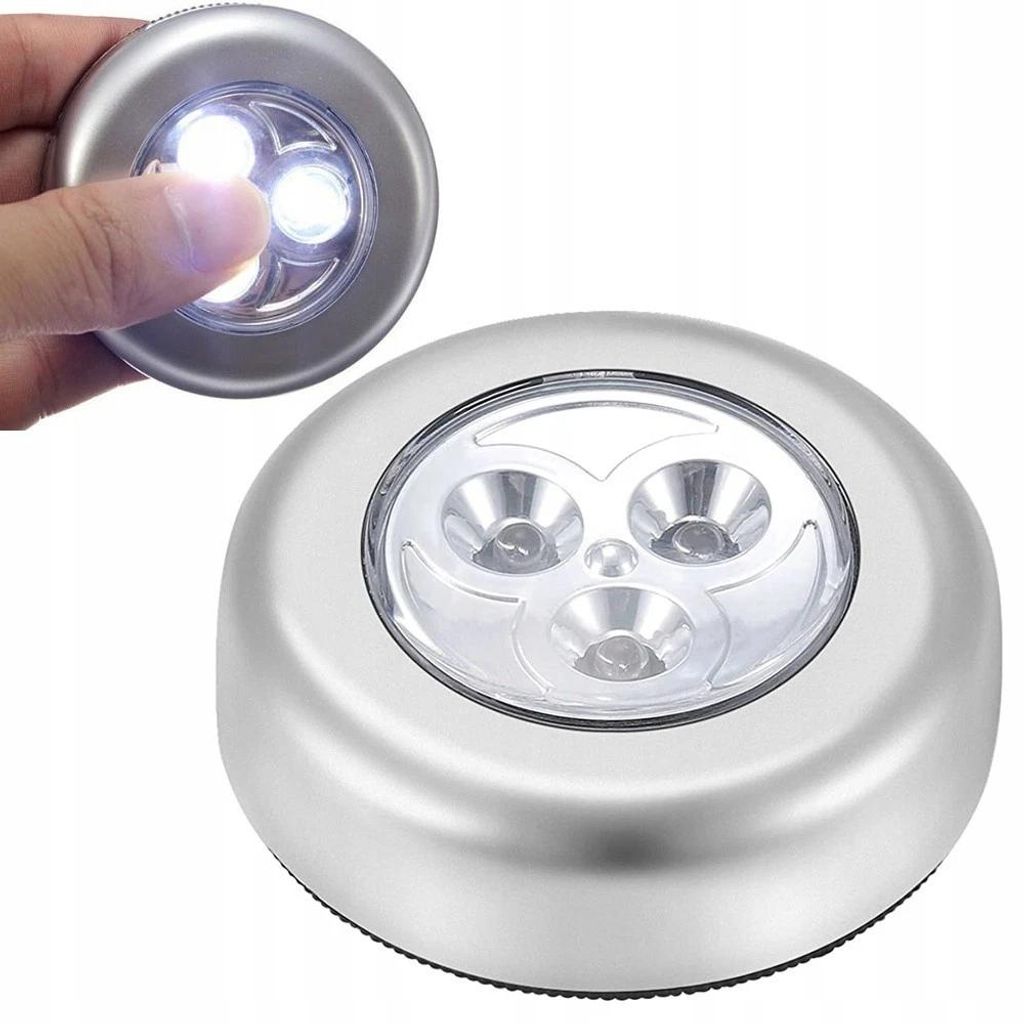 LED Touch Licht Silber 7 × 2 cm 1 Stück Schranklicht Produktbild 
