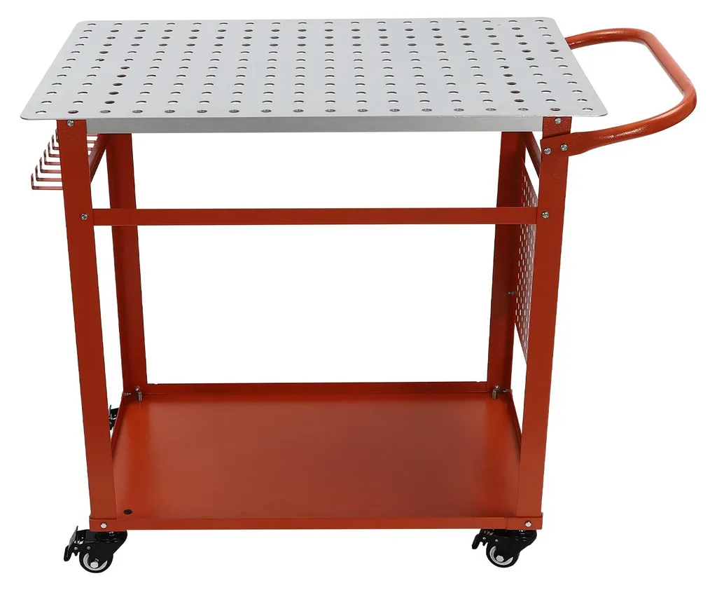 Table de soudure stable 600 lbs rouge pour corriger les plans instables - 3
