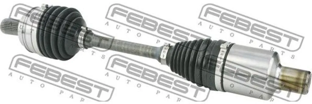 Arbre de transmission FEBEST 1614-221FLH compatible OE A2183301300