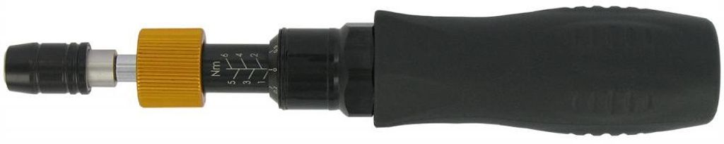 VAR Drehmomentschlüssel DV-10600 1-6 Nm 1/4" - präziser Fahrrad-Drehmomentsch...