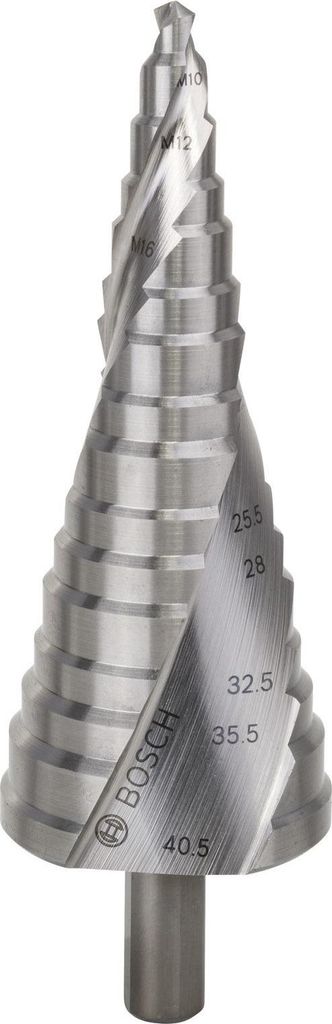 Bosch foret étagé HSS pour presse-étoupes 16 étapes M10-M40 Image du produit 