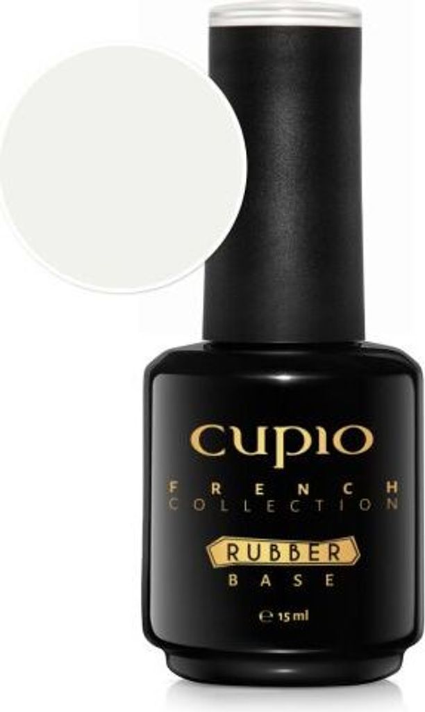 Rubber Base French Collection - Milky White 15 ml Produktbild 