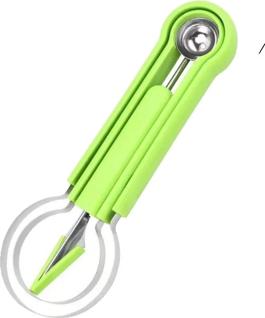 Taglia Anguria Professionale Steel-Green - Acciaio Inossidabile High-End