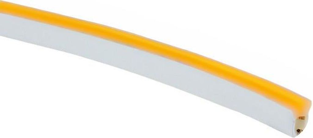 Flexible LED-Neonröhre 220V 2835 120LED/m BERNSTEIN (wird auf Maß als Meterware verkauft)