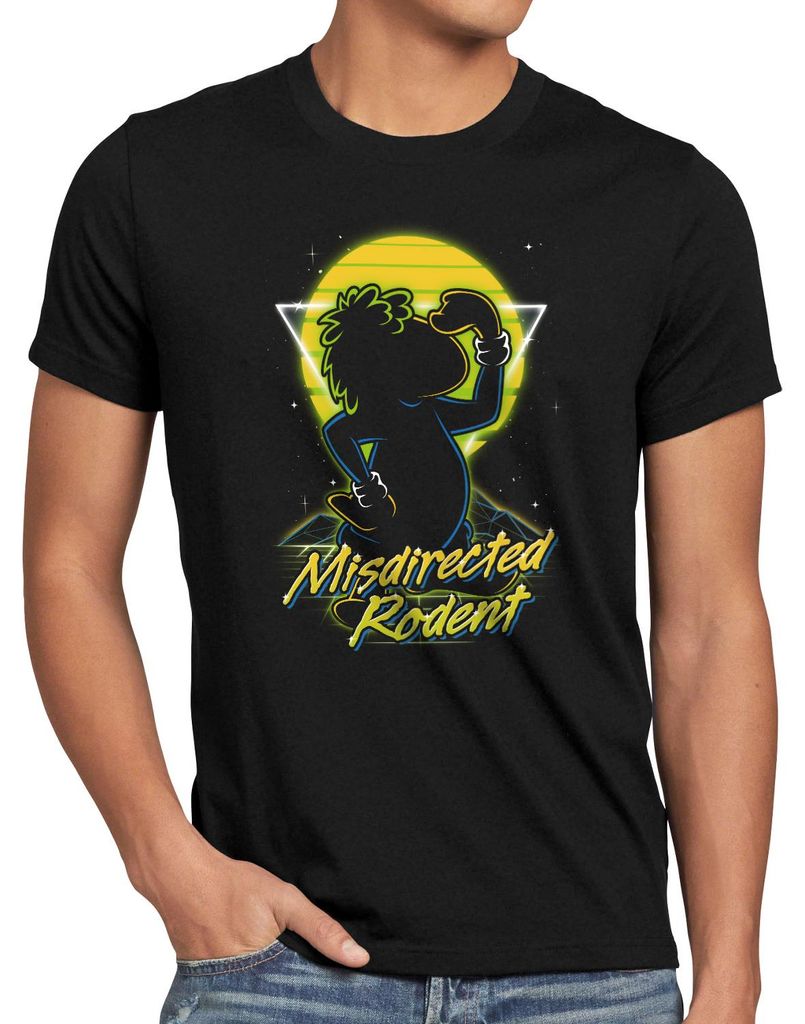 style3 Retro Misdirected Rodent Herren T-Shirt
