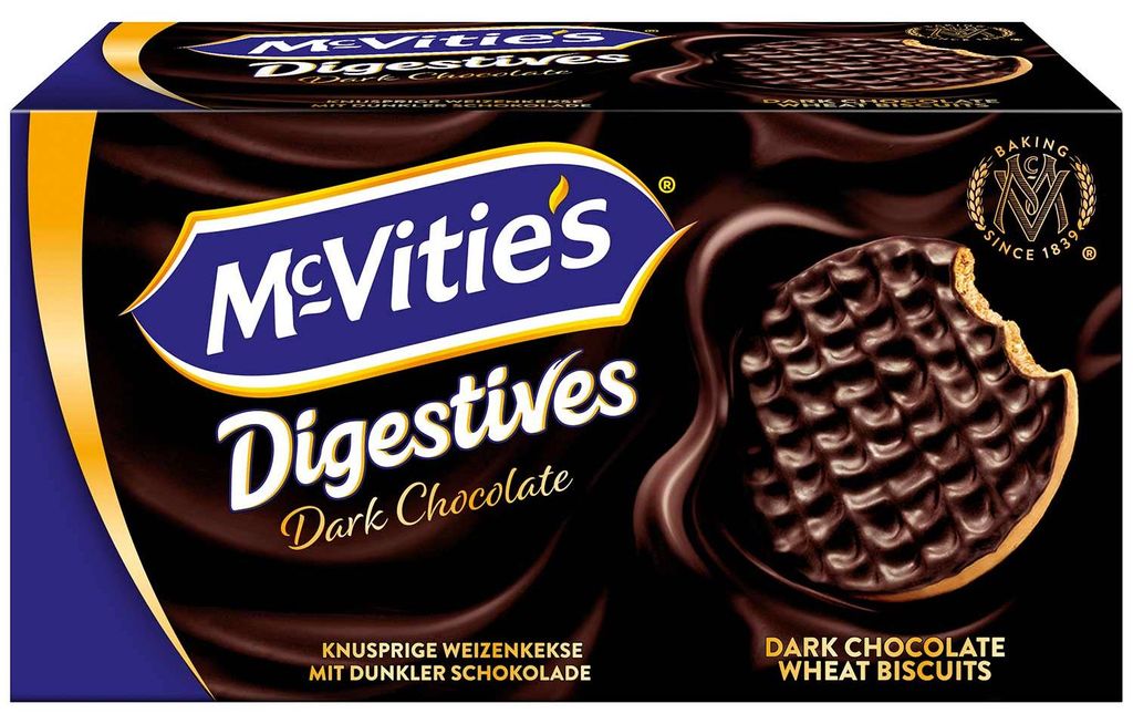 McVitie's Digestive Dark Chocolate 200g Produktbild 