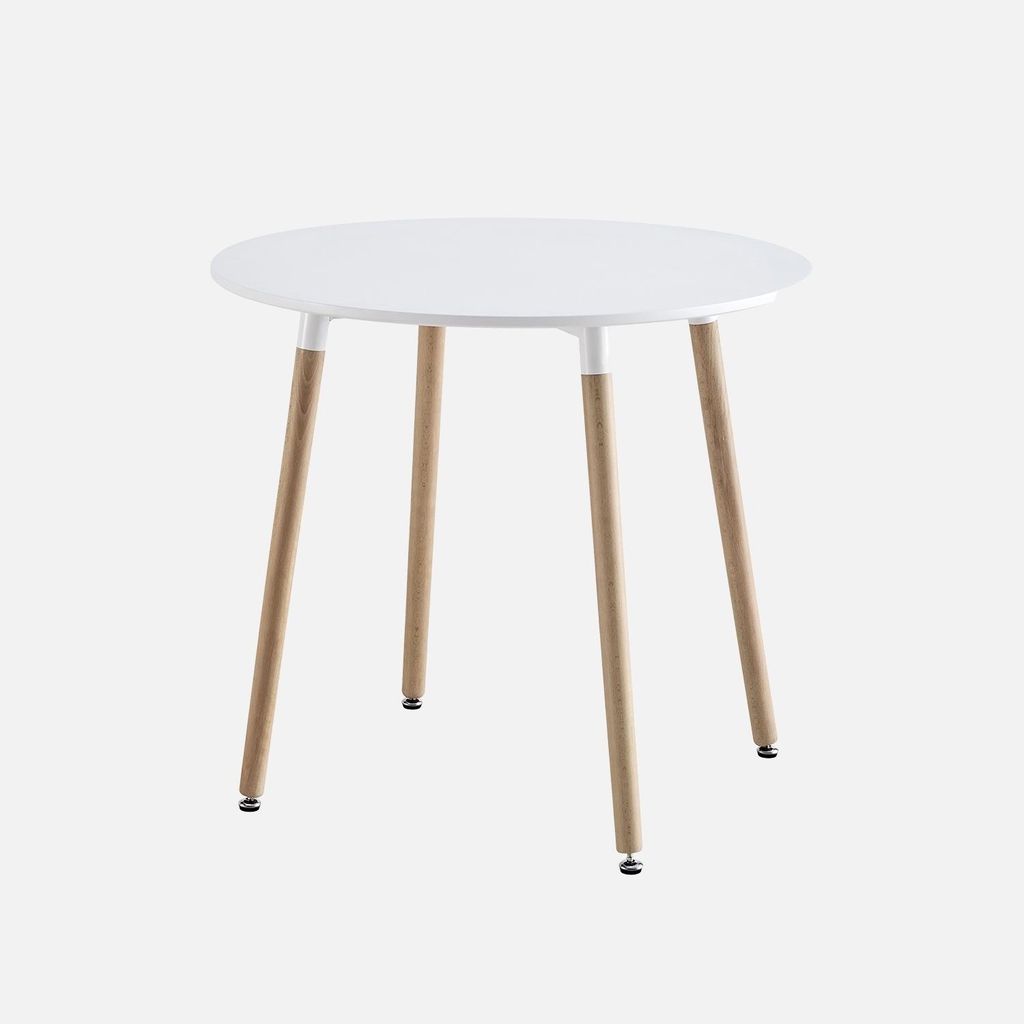 Tavolo da pranzo rotondo scandinavo in legno 2 posti, Immagine del prodotto 