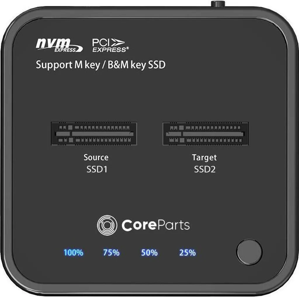 Clonez vos disques NVMe sans PC avec ce Dock CoreParts USB 3.2 Gen 2