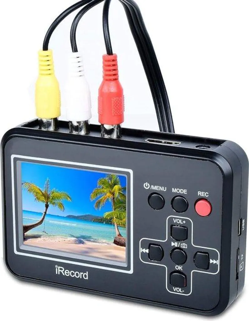 Magnétoscope Hi8 avec Sortie HDMI Intégrée - Lecteur Vidéo Noir Mat