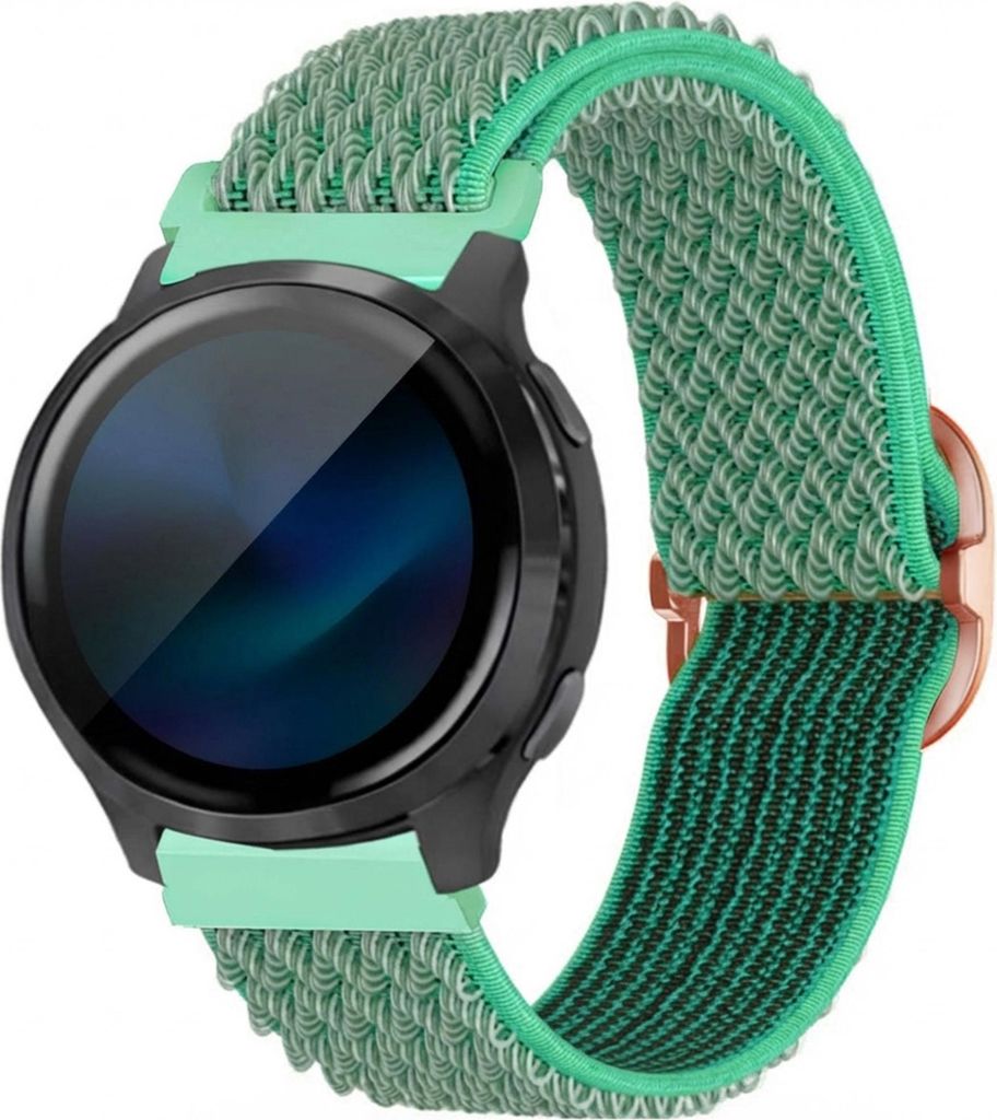 imoshion Elastisches Nylonarmband - Universelle 22 mm Anschluss - Türkis