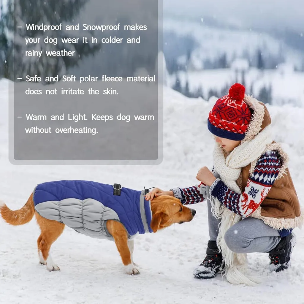 Cappottino Cane British Style Kuoser S - Marrone Reversibile Caldo - 6