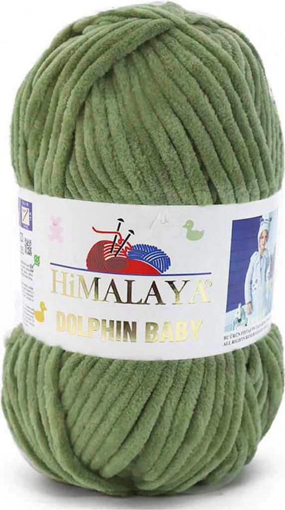 Himalaya Dolphin Baby Wolle 388 Mech - Weiches, hochwertiges Polyestergarn für Kuscheltiere & Deko