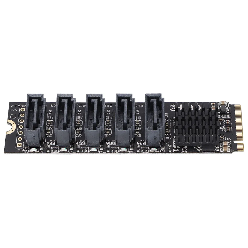 Extension de stockage M2 PCIe pour ajouter 5 disques SATA à votre tour PC