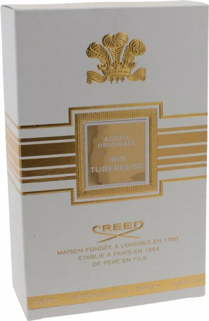 Iris Tubereuse Creed Original Water Parfum Floral aux Notes de Luxe