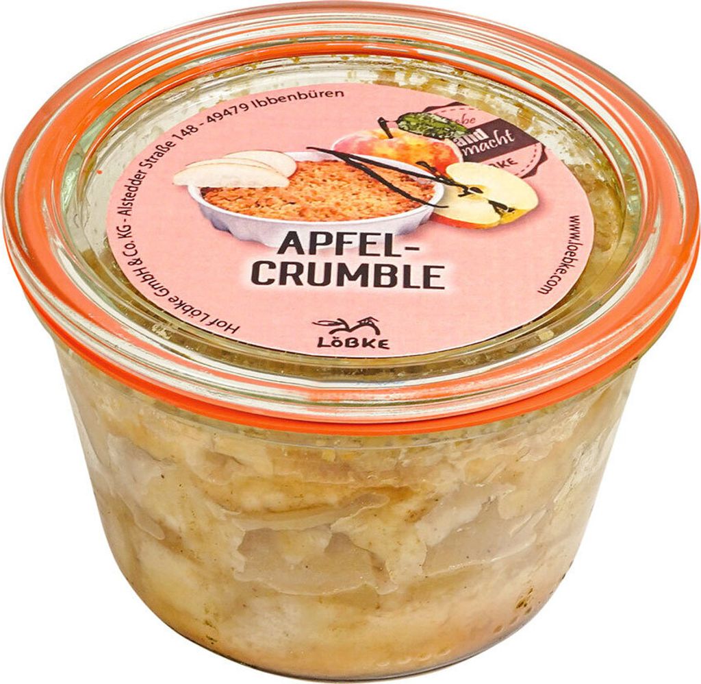 Gebackener Apfel-Crumble Produktbild 