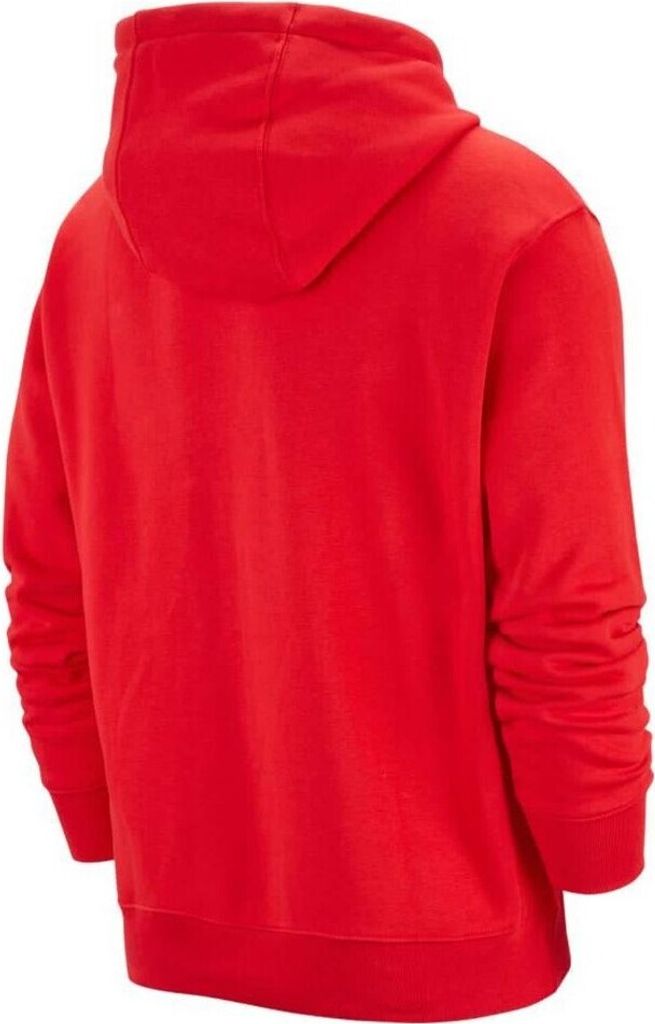 Nike Kapuzenpullover Herren mit Fleece Innenseite, Größe:S, Farbe:Schwarz