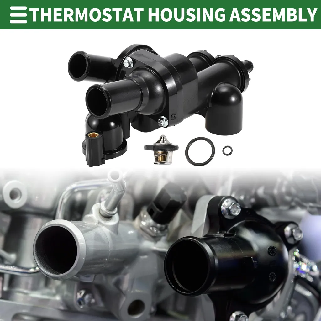Boîtier de Thermostat Moteur Assemblé Noir pour Chrysler Sebring 2007