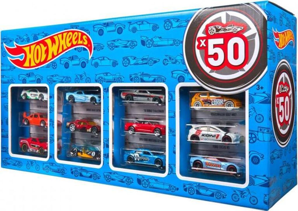 Hot Wheels - Vozidla 50 dárkových sad autíček Dárkové Obrázek produktu 3