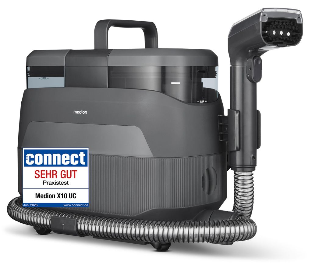 MEDION X10 UC Polsterreiniger Gerät Waschsauger (Nasssauger Produktbild 
