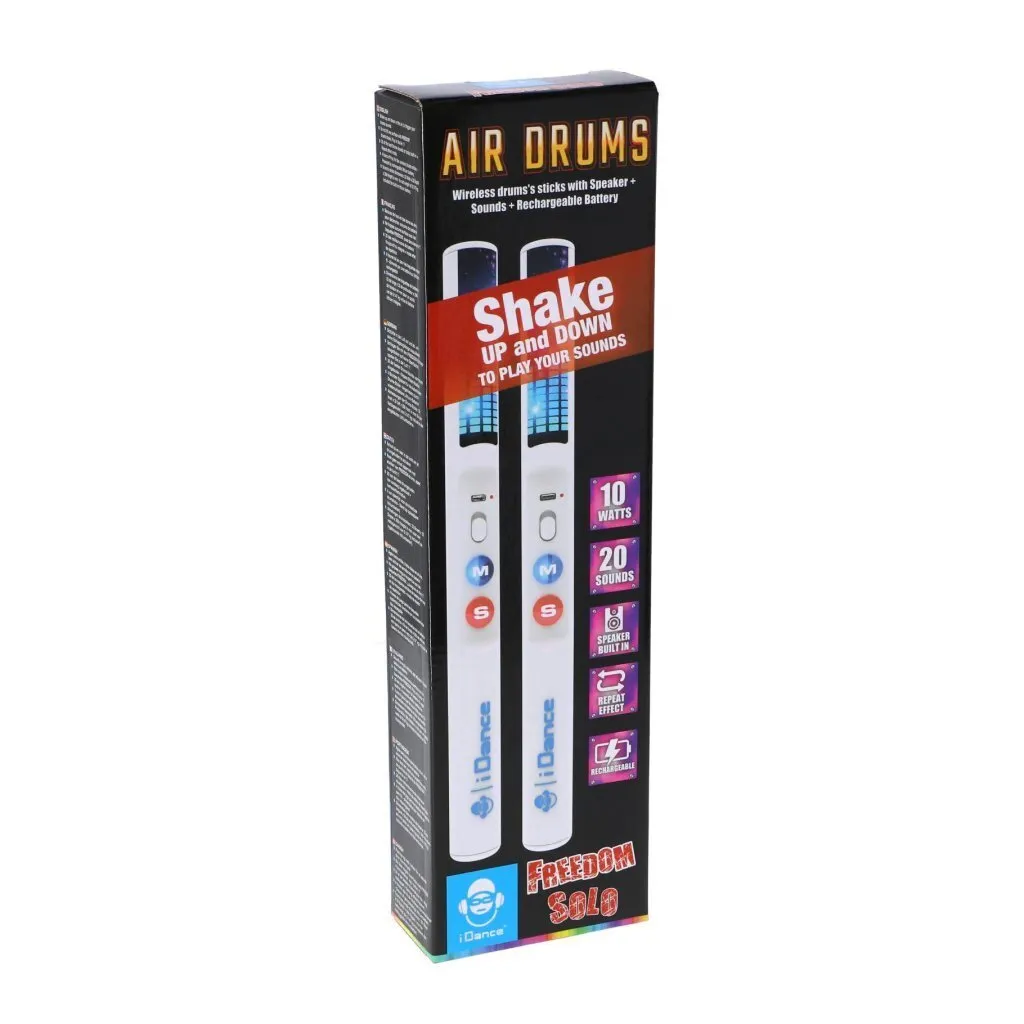 Idance Air Drums Batterie Virtuelle pour Jouer sans Encombrer la Maison