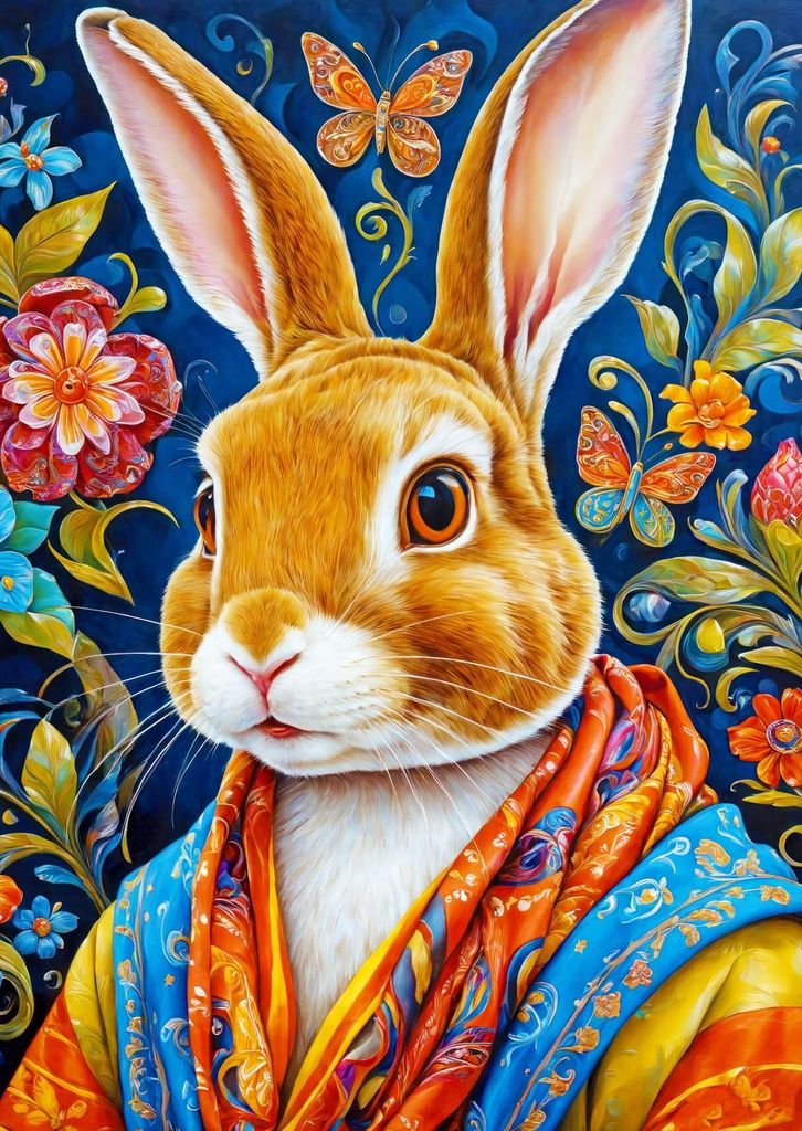 ENJOY Puzzle Awesome Rabbit 1000 Teile