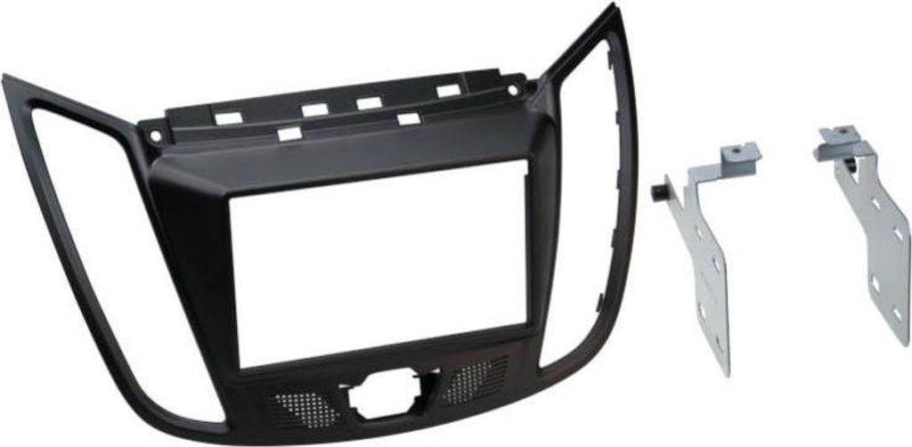 Radioblende 2-DIN Ford C-Max 2010 / Kuga 2013 > matt-schwarz