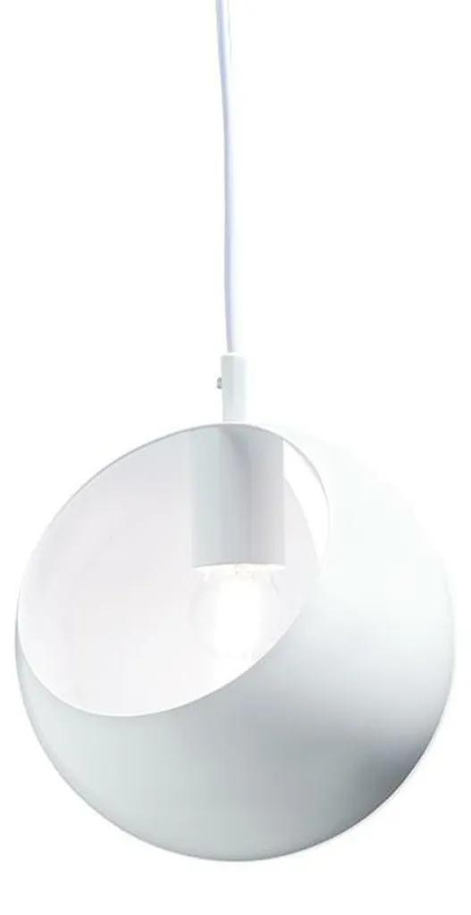 Suspension Métal Blanc ACA Prim V36037WH - Éclairage Durable et Élégant