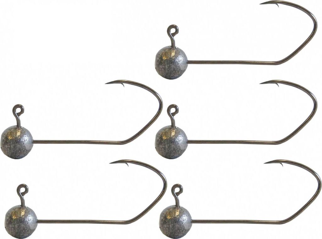 Predax Fishing MSO Jighaken - Jigköpfe, Größe / Gewicht / Packungsinhalt:Gr. 1 / 7g / 5 Stück