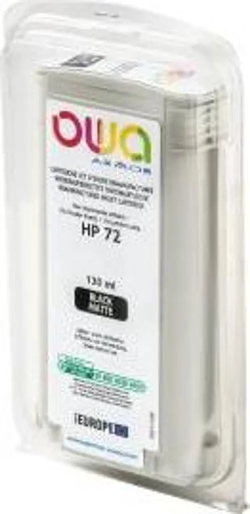 Cartouche HP 72 Noir Mat C9403A OWA 130ml Haute Capacité Encre Pigmentée