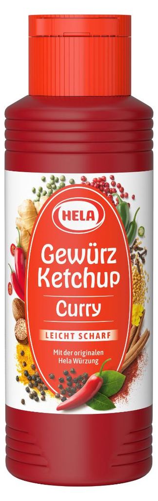 Hela ketchup przyprawowy curry lekko ostry i pikantny 300ml Zdjęcie produktu 