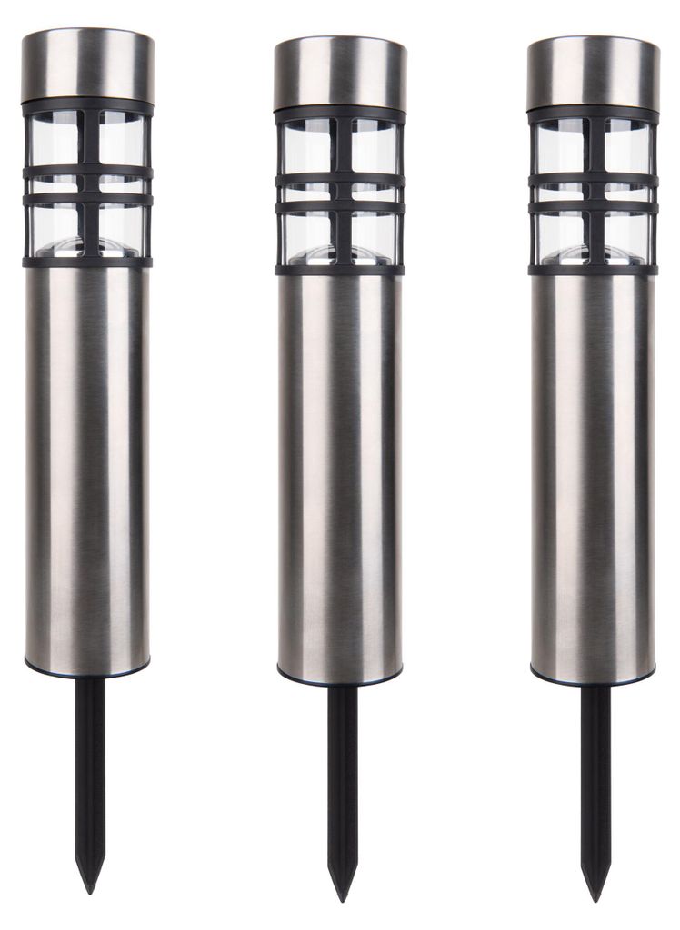 Lot de 3 piquets solaires décoratifs "BOBBY", hauteur : 42 Image du produit 