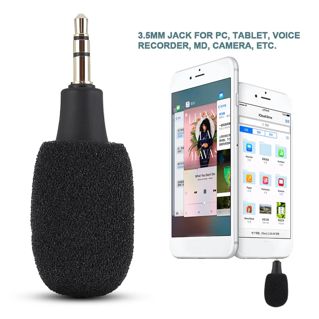 Mini Microfono Condensatore 3.5mm: Audio Pro per PC e Smartphone - 4