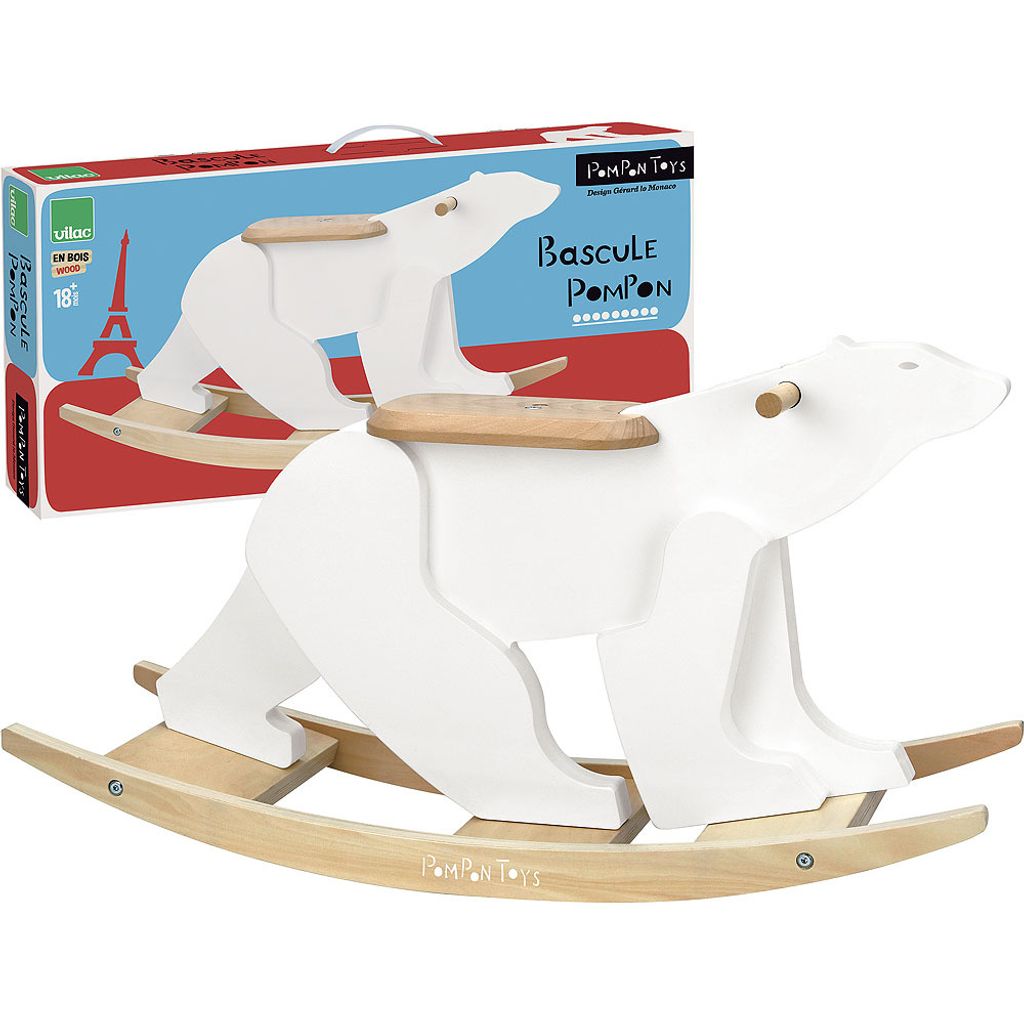 Vilac Schaukelnder Eisbär Bommel Produktbild 