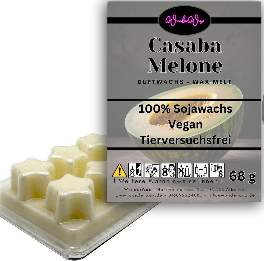 WonderWax Duftwachs Wax Melts für Duftlampe, 6 Sterne Duftmelt Wachsmelt Sojawachs Duftwachs Würfel für Raumdüfte, Wachs Duftöl Winter Indoor ...