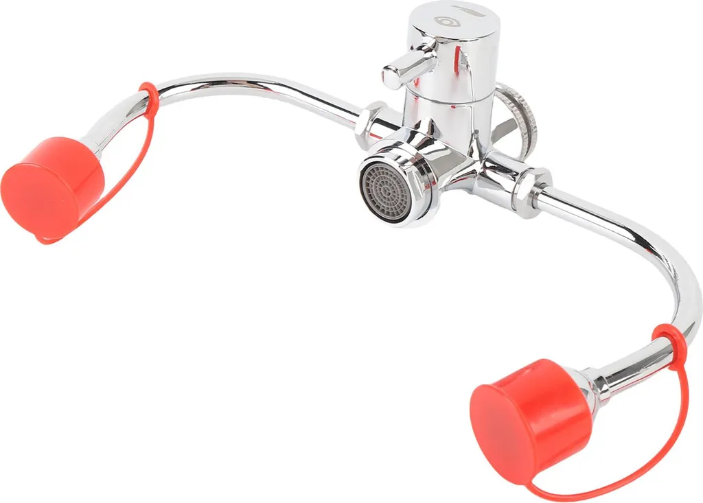 Douche oculaire d'urgence avec adaptateurs M24 M22 M20 pour robinet - 2