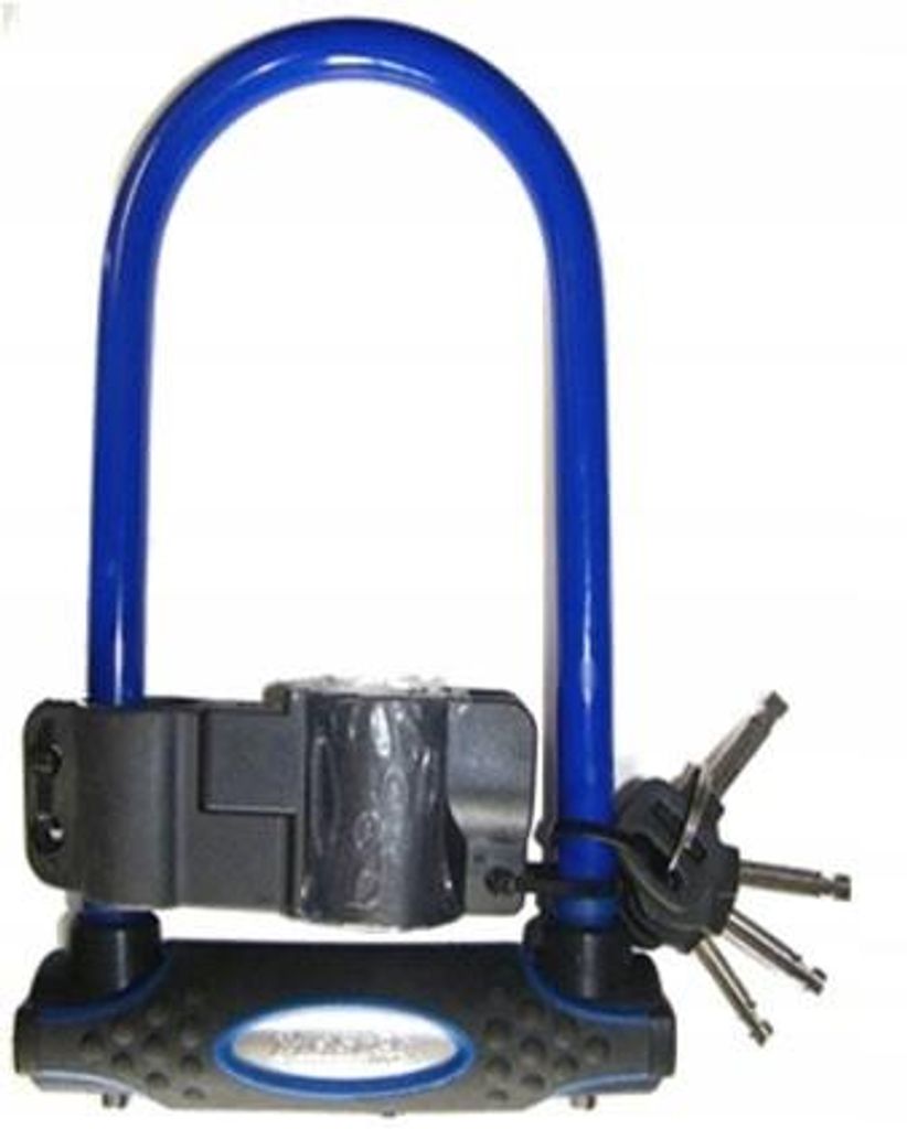 Masterlock 8195 Bügelschloss 13 mm x 210 mm x 110 mm blau Produktbild 