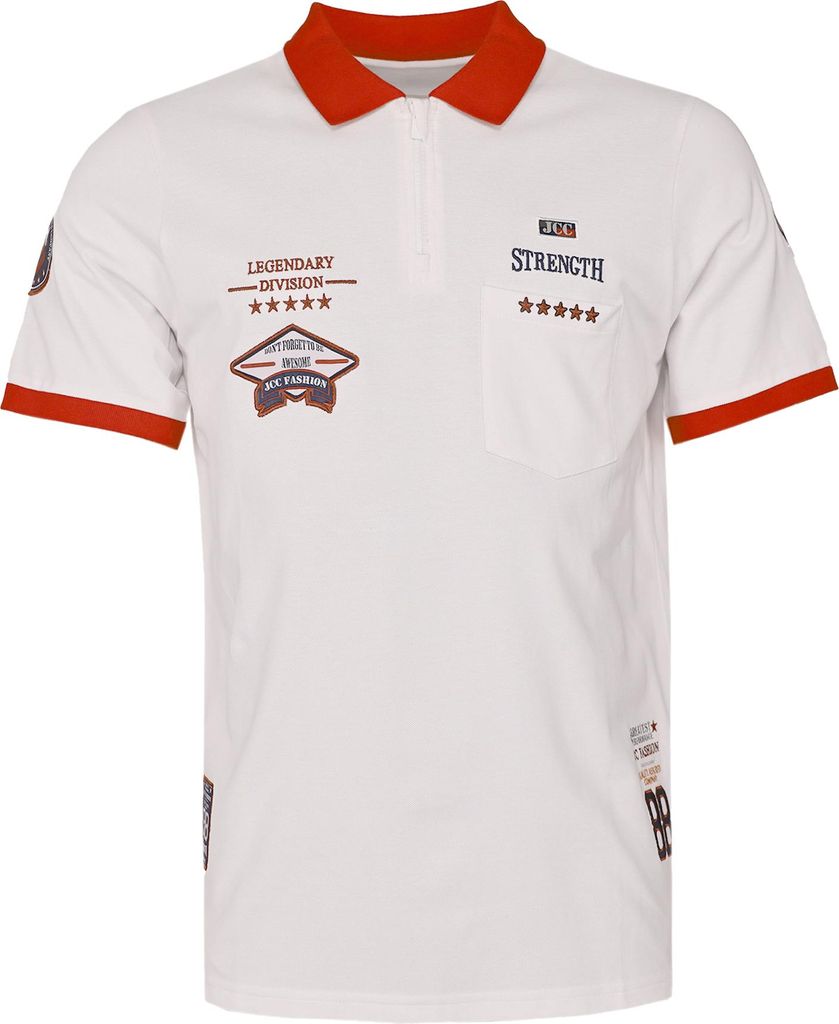 JCC Poloshirt 31021204 Herren white XL