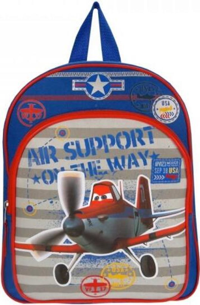 Disney Planes Air Support Kinder Rucksack blau-schwarz Produktbild 